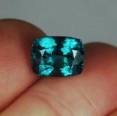 True Blue Open C Axis Indicolite Tourmaline Afghanistan 5.22ct 