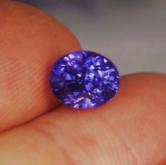 Certified Unheated Color Change Ceylon Sapphire 3.06 ct GL