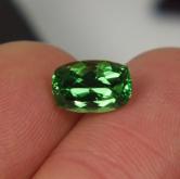 Fine Color and Cutting Tsavorite Green Garnet Kenya 3.06 ct 