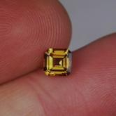 Natural Amber Orange Zircon Tanzania 0.96 ct 