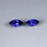 $35 Deep Blue Natural Sapphires Sri Lanka 0.66 ct tw 