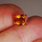 Old Stock Rio Grande Tangerine Citrine Brazil 2.74 ct 