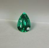 Fine Color and Clarity AGL Certified Zambian Emerald 1.35 ct 