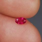 Tiny Treasure Old Stock Red Burmese Ruby 