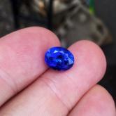 Color and Quality Natural Blue Tanzanite 3.57 ct tw 