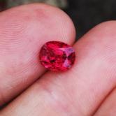 Quality X-tra Fine Red Burmese Spinel 2.06 ct 