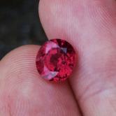 Special Color Bright Pink Red South East Asia Spinel 2.51 ct 