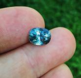 USA Cut Unheated Montana Sapphire 3.11 ct 