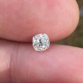 Antique ~ Old Mine Cut Cut Diamond 0.67 ct 