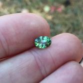 Bright Natural Demantoid Garnet Namibia 1.58 ct 