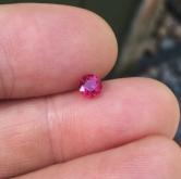 Bright Untreated Natural Burmese Ruby 0.68 ct 