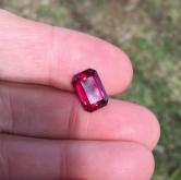 Color Old Stock Rubellite Red Tourmaline Brazil 5.38ct GL