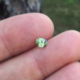 Bright and Pretty Demantoid Garnet Namibia 