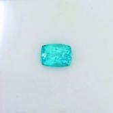 Special Color Blue-Green Afghan Tourmaline 7.64 ct GL