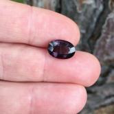 Big Deep Purple Natural Spinel Sri Lanka 5.72 ct 
