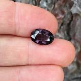 Big Deep Purple Natural Spinel Sri Lanka 5.72 ct 