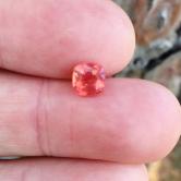 Sleepy Pinkish Orange Natural Burmese Spinel 1.19 ct 