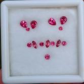 Hot Pink Natural Burmese Spinel Lot 