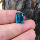 Old Stock Rare Open C-axis Indicolite Tourmaline Brazil 8.21 ct GLI 