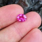 Vivid Pink Natural Sapphire Madagascar 2.06 ct 