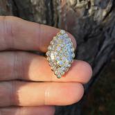 Top Quality and Brilliance 18 kt Diamond Ring 4.0 ct tw 