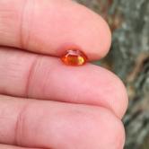 Color and Fire Mandarin Spessartite Garnet 1.76 ct GL