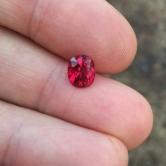  Special Color Bright Red Pink Burmese Spinel 2.06 ct GL