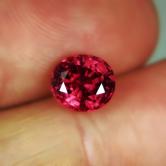  Special Color Bright Pink Red South East Asia Spinel 2.51 ct GL