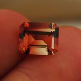 USA Cut American Gemstone Bi-Color Oregon Sunstone 3.90 ct GL