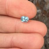 Nice Color and Bright Natural Aquamarine Nigeria 1.13 ct 