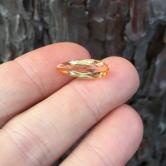 Vintage Natural Imperial Topaz From Ouro Preto Brazil 5.46 Carats 