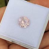  USA Cut Natural Rose Quartz Madagascar 3.24 Carats