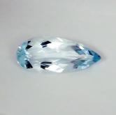 Nice Color and Quality Old Stock Aquamarine Brazil 11.99 Carats 