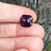 Precision Cut Deep Royal Purple Brazil Amethyst 6.98 Carats