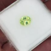 Fine Color Natural Chartruese Chrysoberyl Sri Lanka 2.02 carats GLI