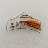 46.38 - Carat Montana Agate - Yellowstone River Natural Picture Stone