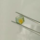 Montana Sapphire Faceted Flat Crystal 