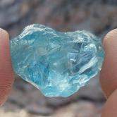 Strong Blue Premium Brazil Aquamarine Facet Rough 49.28 Carats 