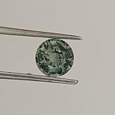 1.13ct Natural Montana Sapphire - El Dorado Mine - Round Brilliant