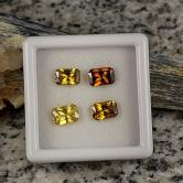  Multi-Color Grandite Garnet Suite Maili 2.90 Carats