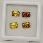  Multi-Color Grandite Garnet Suite Maili 2.90 Carats