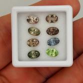 Unusual Collectors Colors Nigerian Tourmaline Lot 3.79 Carats