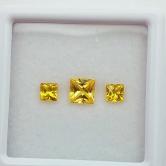 Quality Color & Cut Rich Yellow Montana Sapphires 0.88 Carats TW