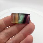 Big Multi-Color Natural Banded Florite Brazil 45.37 Carats
