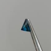 Old Stock Indigo Blue Indicolite Tourmaline Brazil 0.90 Carats