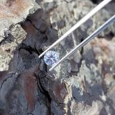Diamond Cut Natural Lilac Ceylon Sapphire 0.68 ct 