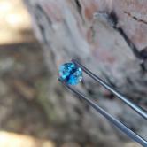 Bright Blue Montana Sapphire 0.88 Carats 