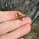 USA Cut American Gemstone Natural Oregon Sunstone 10.72 Carats