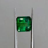 Old Stock Emerald Green Tourmaline Brazil 3.26 Carats
