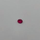 Natural Burmese Ruby - Vivid Red Oval Facet 0.70 Carat